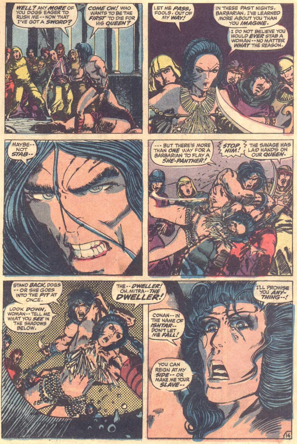 Read online Conan the Barbarian (1970) comic -  Issue #12 - 15