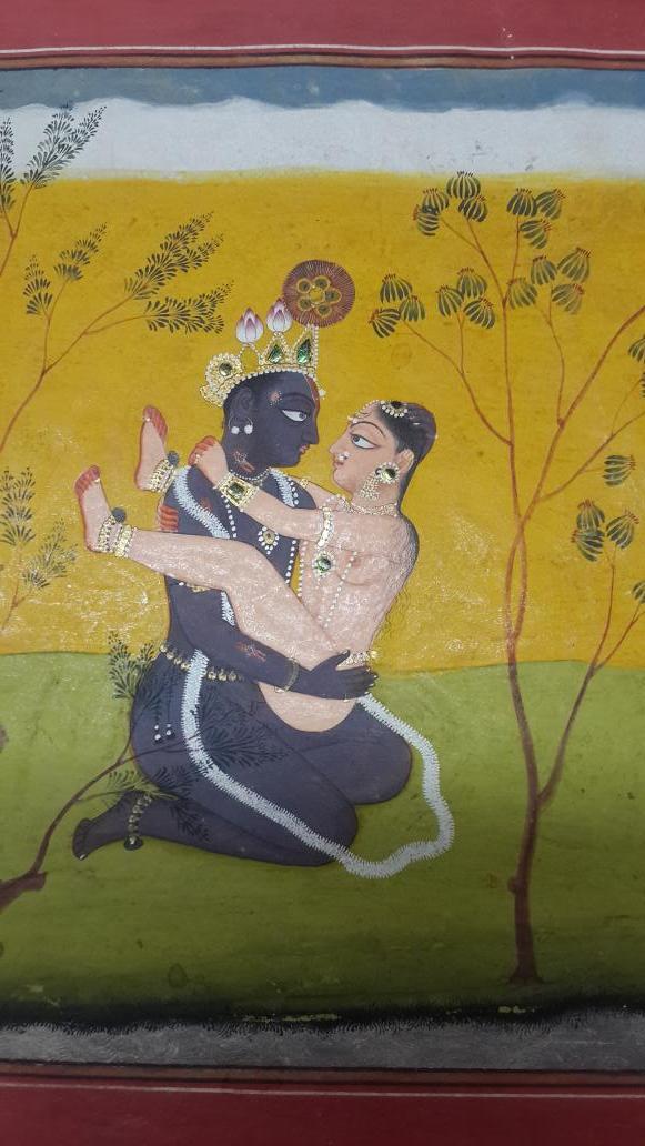 The Pleasures of Krishna.Manaku’s Geet Govind, c1730