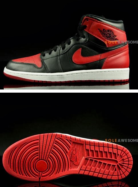 aj1 high og black red