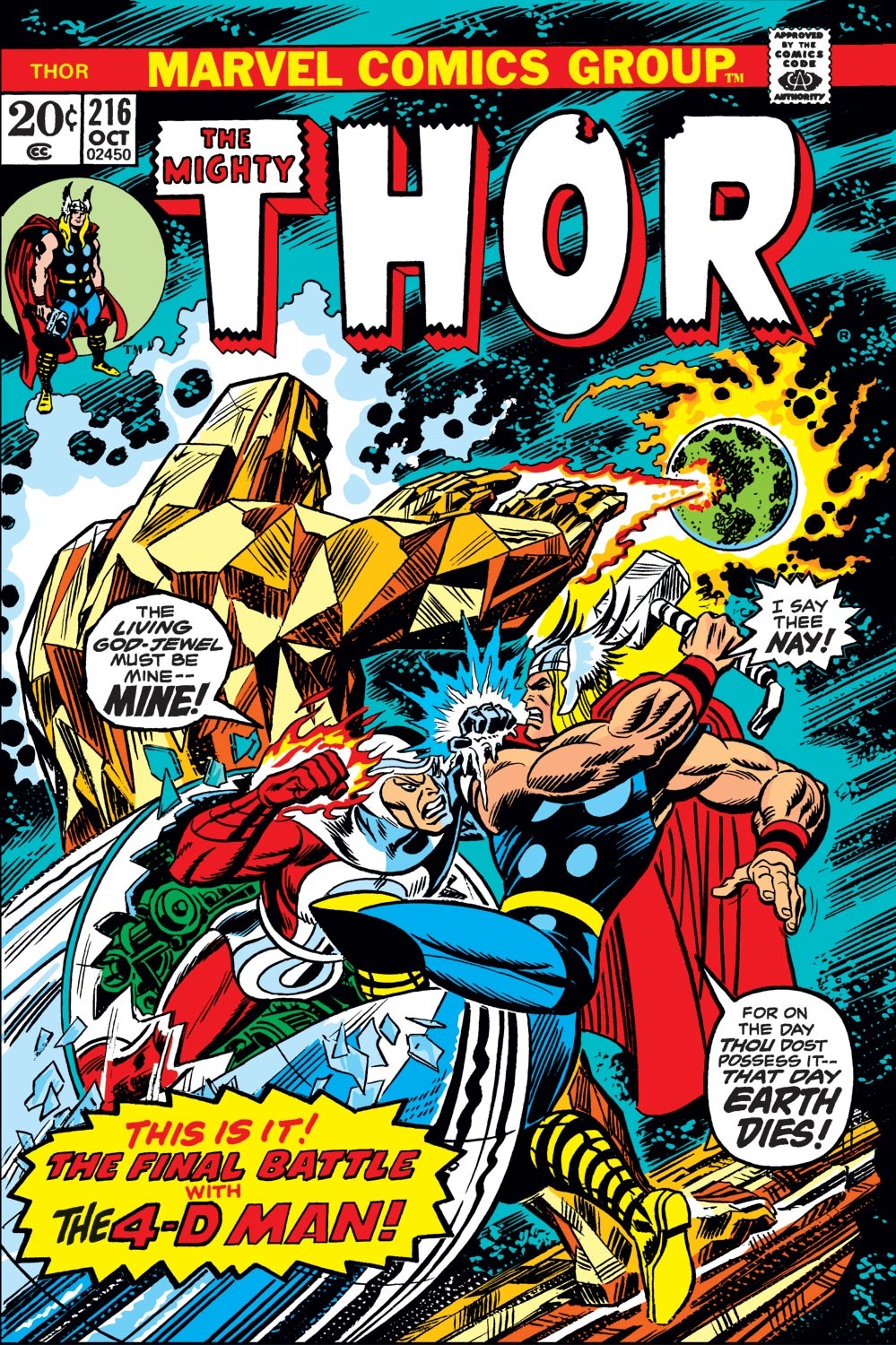 Read online Thor (1966) comic -  Issue #216 - 1