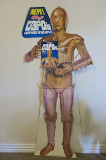 Kellogg's C-3PO's Cereal Store Display Kellogg's C-3PO's Cereal Store Display