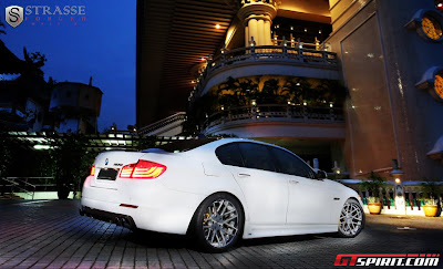 Amazing BMW F10 5 Series with 20 Inch SM7 Strasse Forged Wheels 2