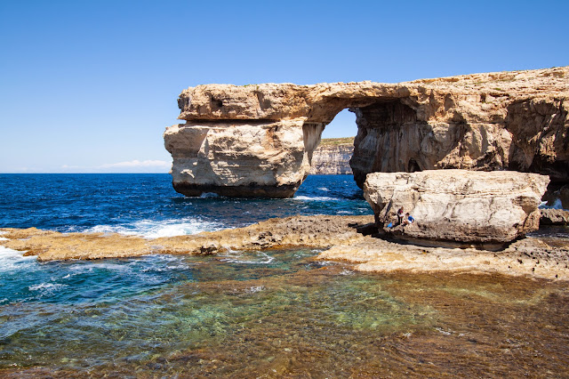 Isola di Gozo-La finestra blu