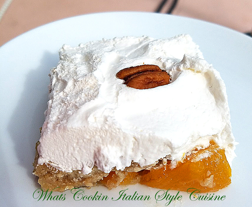 Butter Pecan Peach Dump Cake What's Cookin' Italian Style Cuisine