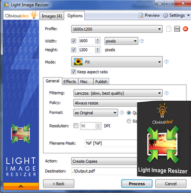 light image resizer 4 key