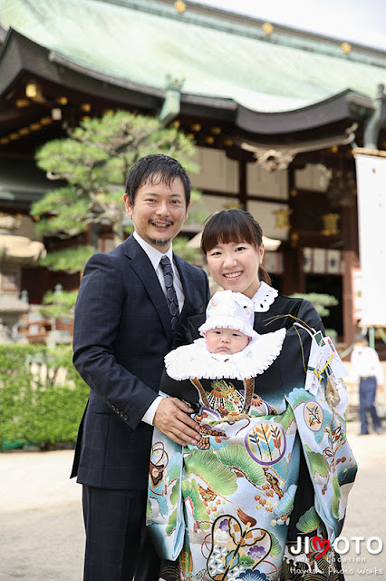 大阪天満宮でのお宮参り出張撮影