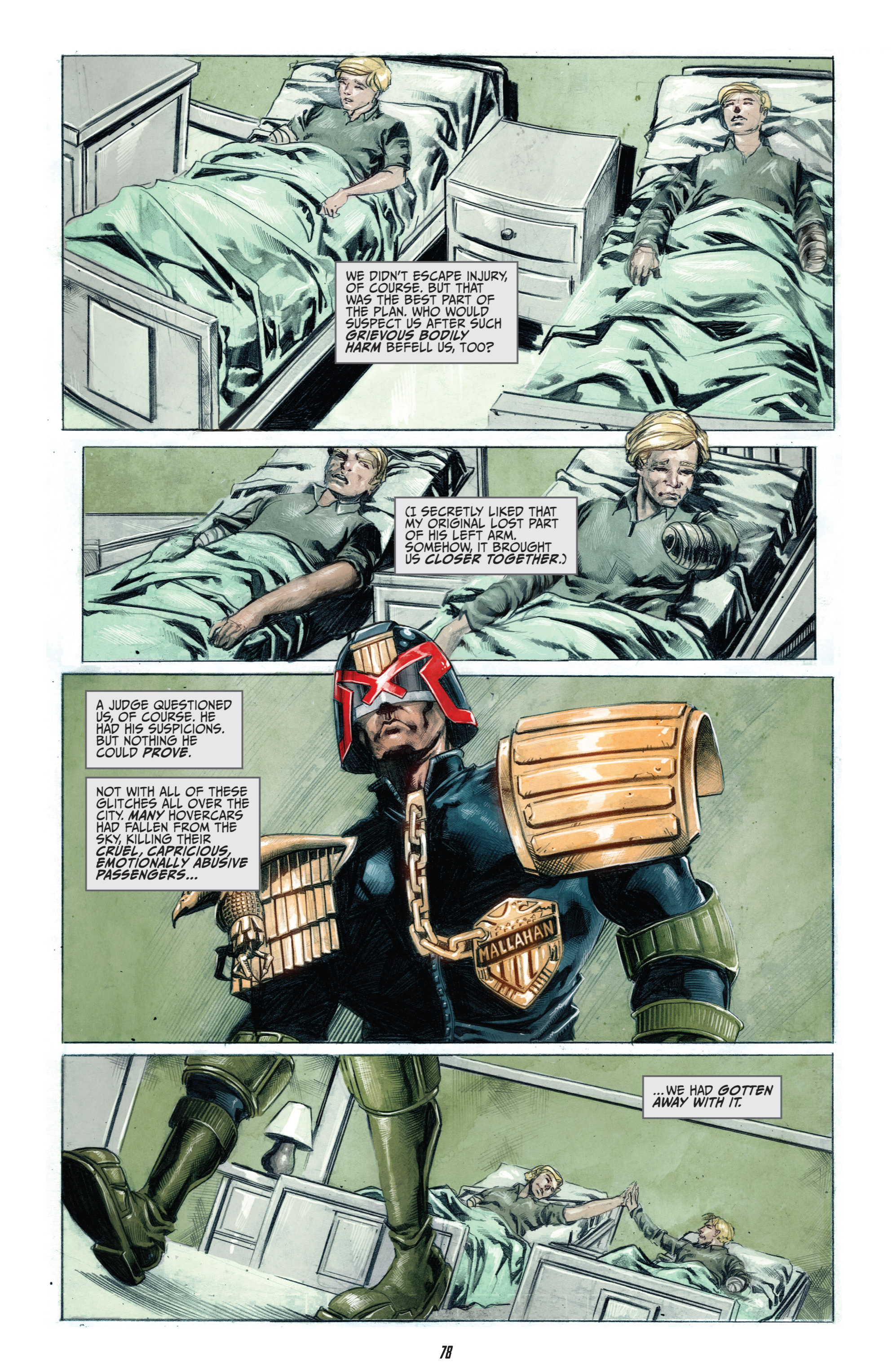 Read online Judge Dredd (2012) comic -  Issue # _TPB 2 - 79