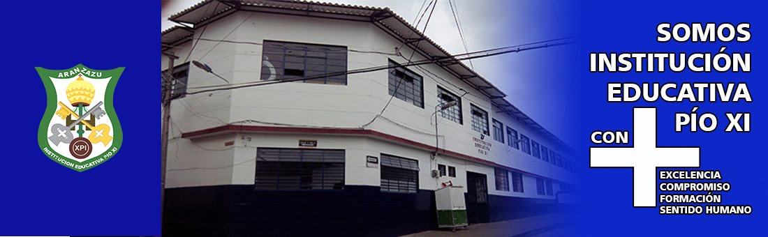 INSTITUCION EDUCATIVA PIO XI