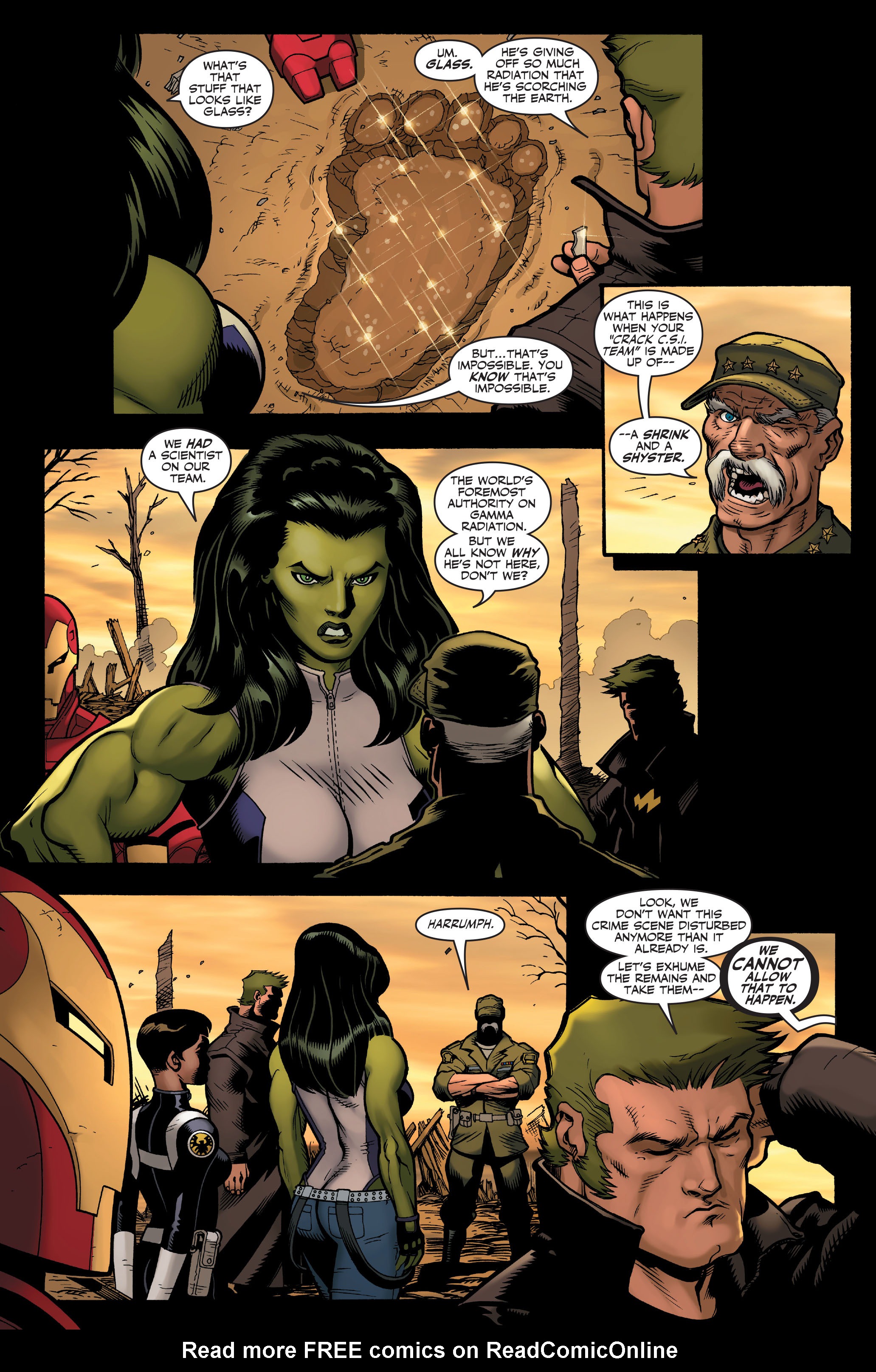 Read online Hulk (2008) comic -  Issue #1 - 9