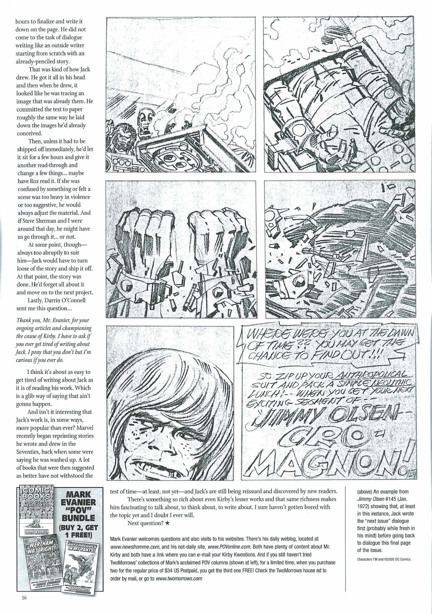 Read online The Jack Kirby Collector comic -  Issue #44 - 18