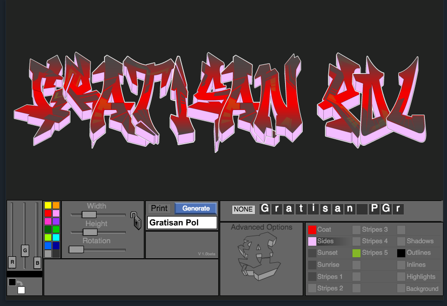 Ini Dia Cara Mudah Membuat Graffiti Name (Dengan Aplikasi