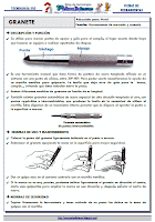 Ficha herramienta en el taller de tecnología: granete