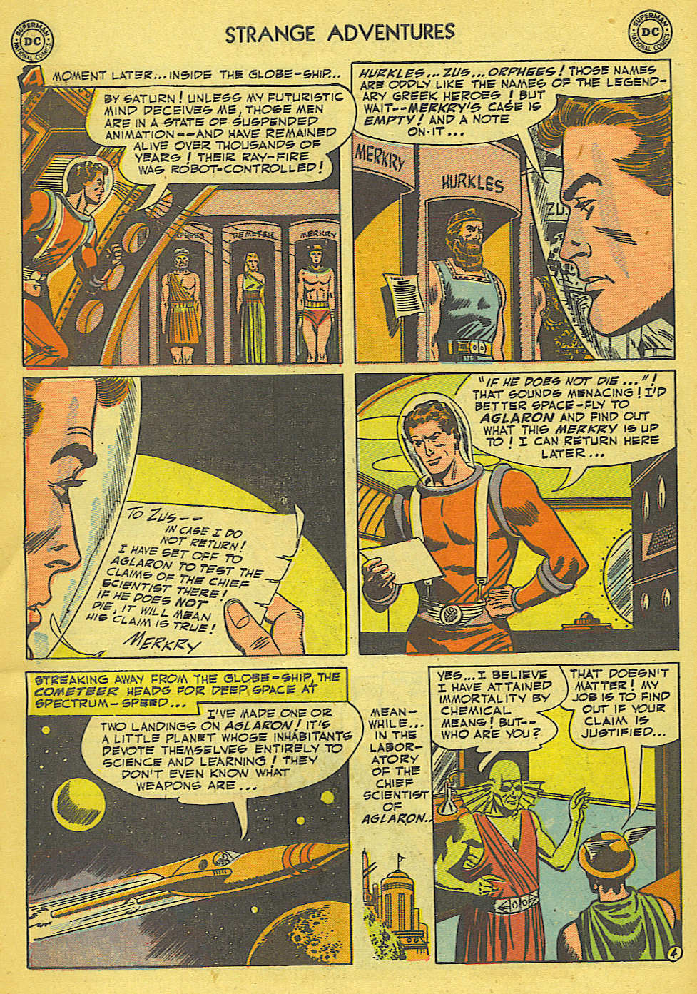 Read online Strange Adventures (1950) comic -  Issue #19 - 6
