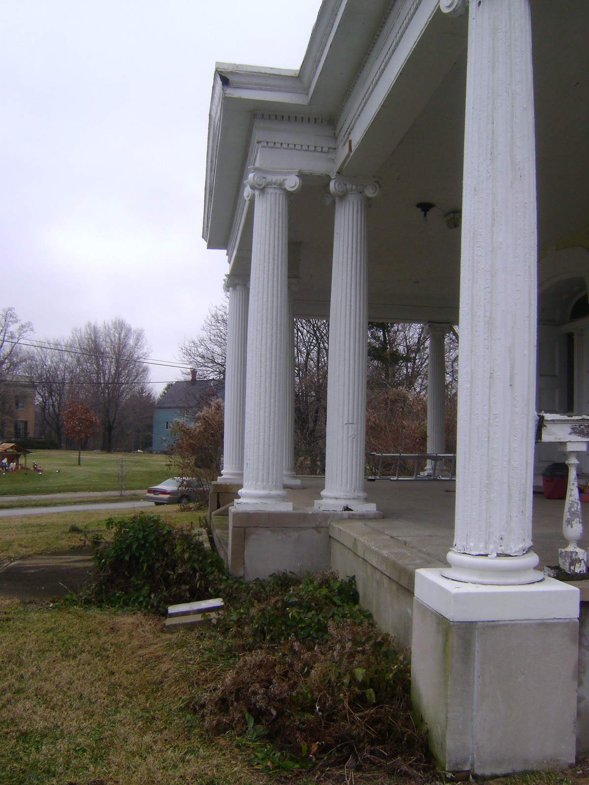 Colonel Ayers Mansion Restoration Exterior Photographs!
