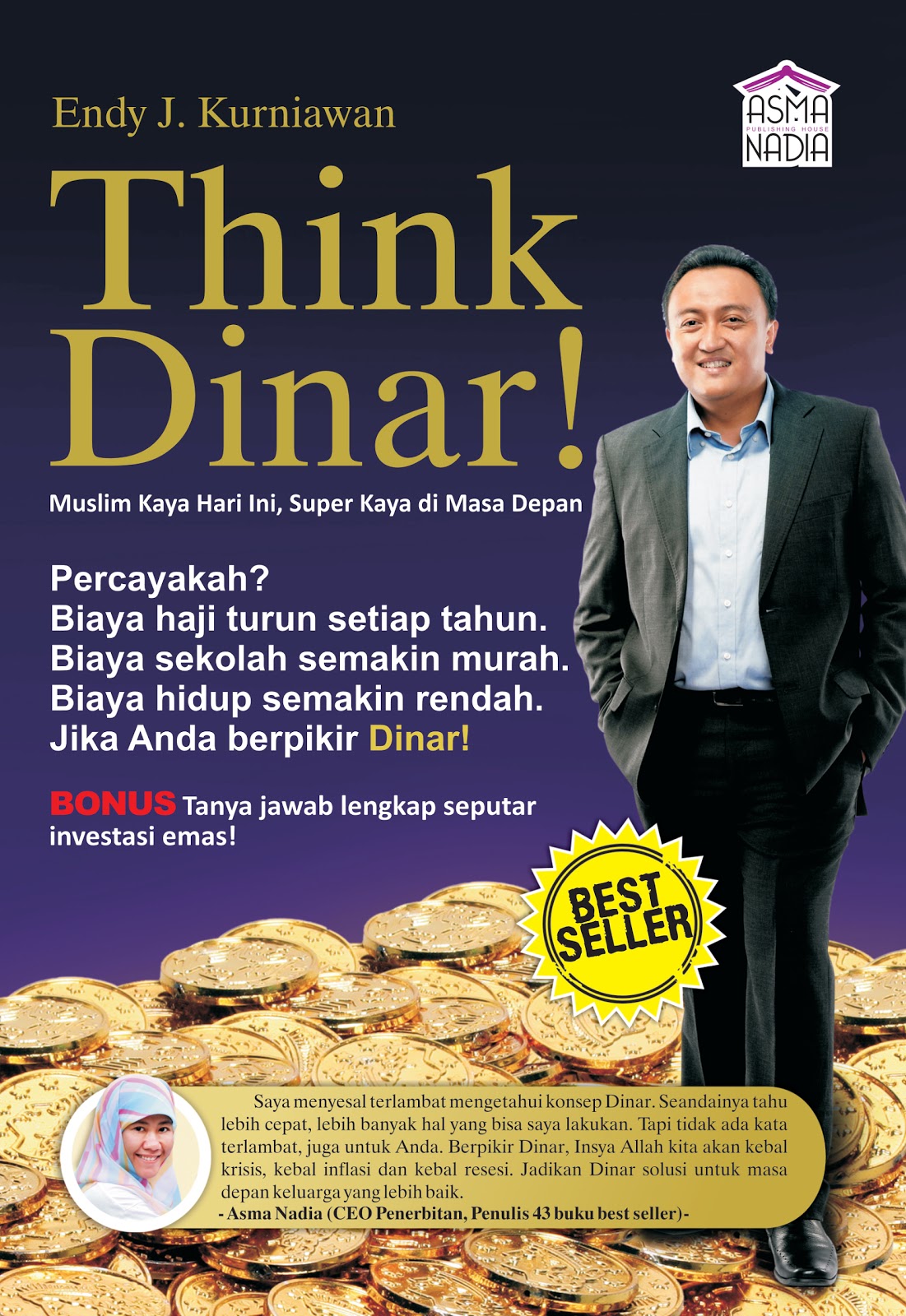 Sekilas Profil Buku "Think Dinar!" Buku Wajib Investasi ...