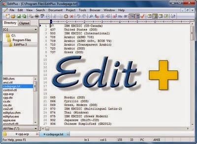 editplus برنامج تحرير النصوص