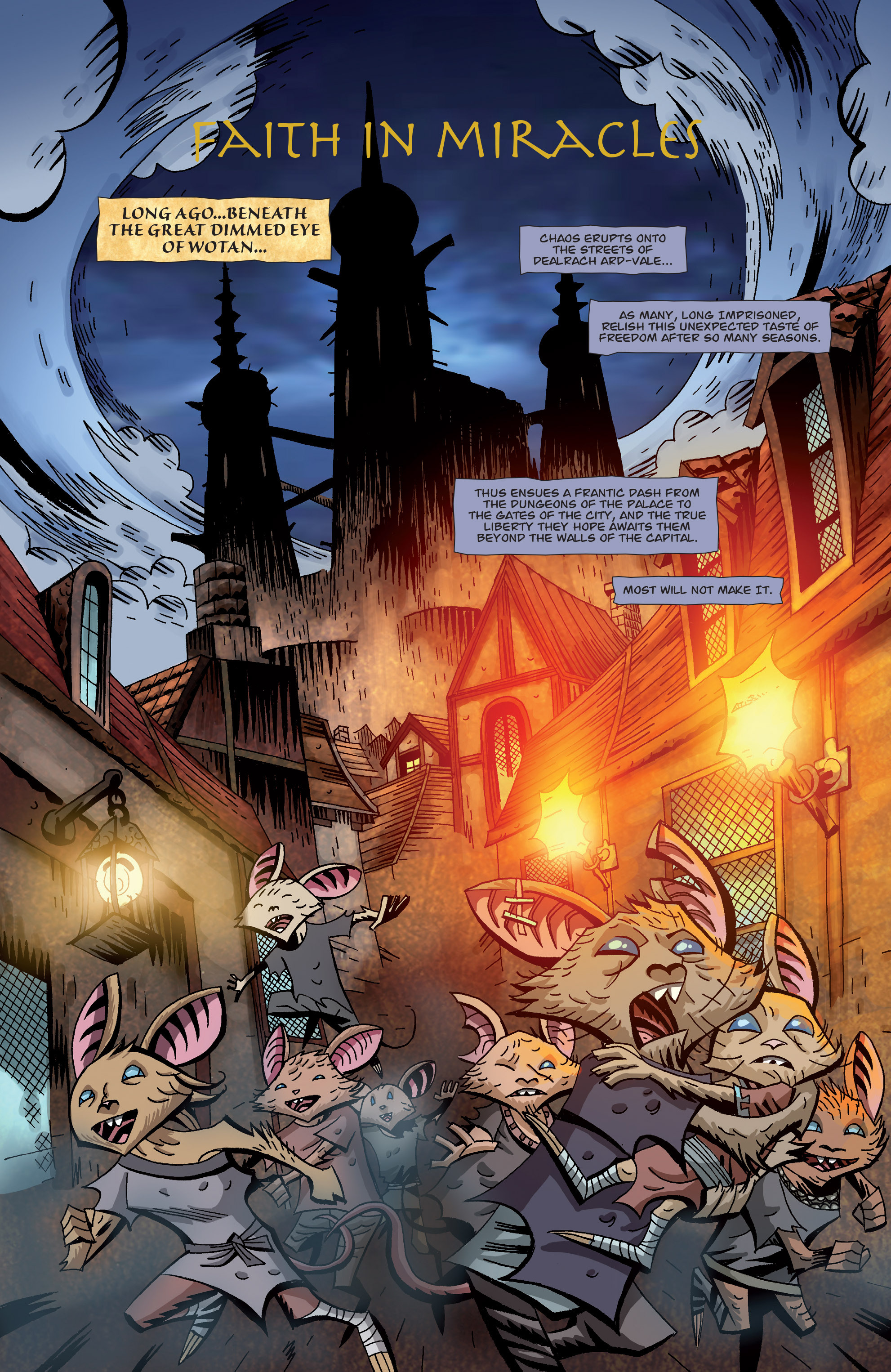 Read online The Mice Templar Volume 3: A Midwinter Night's Dream comic -  Issue # _TPB - 35