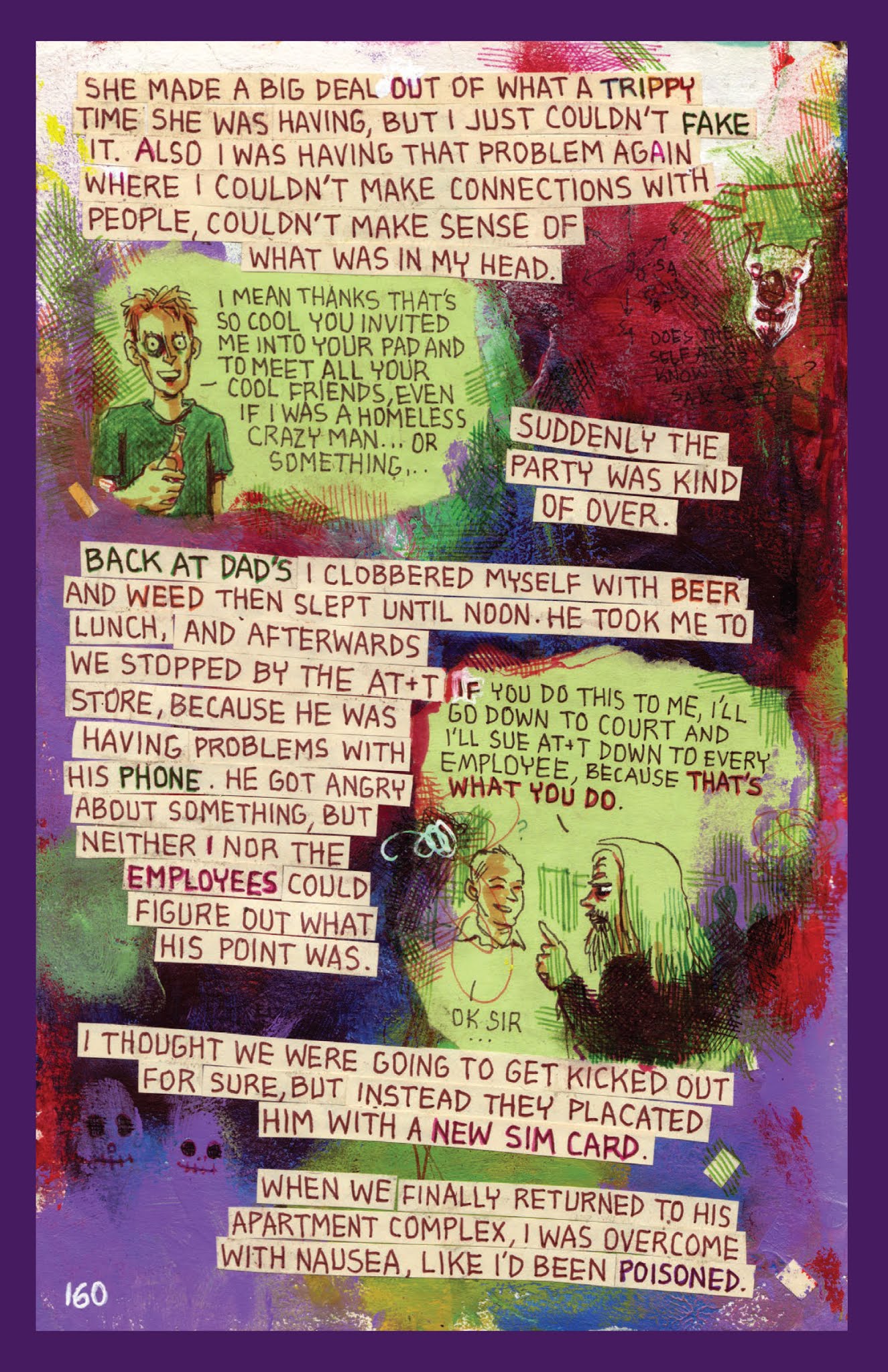 Read online Lovf: An Illustrated Vision Quest of A Man Losing His Mind comic -  Issue # TPB (Part 2) - 65