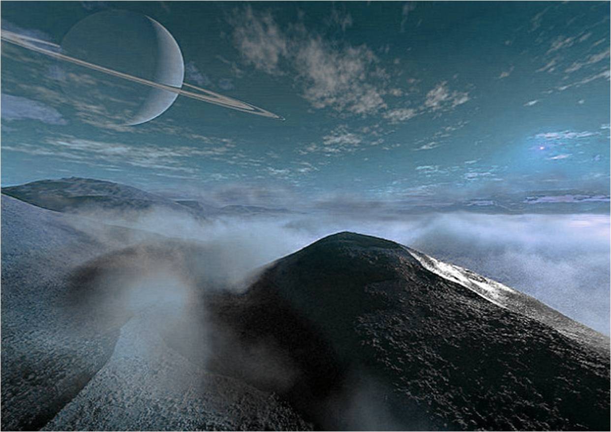 Жизнь на сатурне. Титан Спутник Сатурна поверхность. Атмосфера титана спутника Сатурна. Титан Спутник Сатурна поверхность снимки. Титан Спутник Сатурна арт.