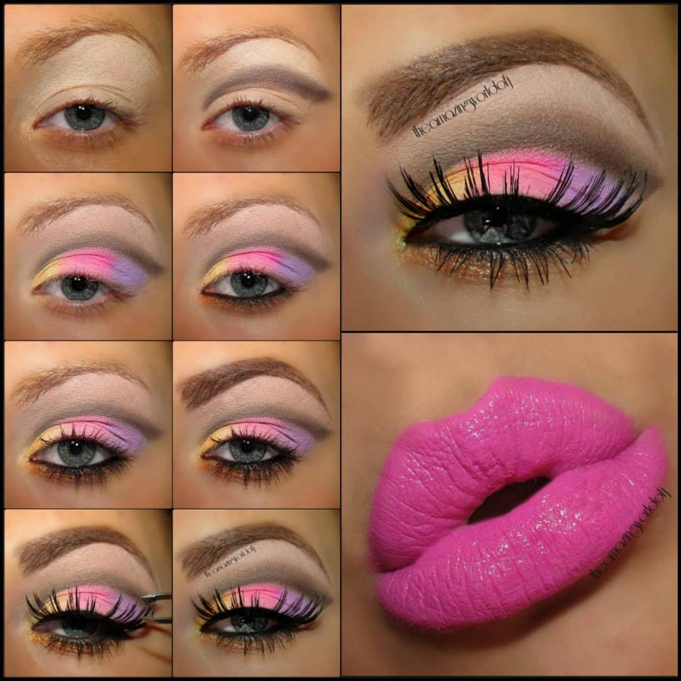 8 colorful eye makeup Tutorials You Must Try trends4everyone