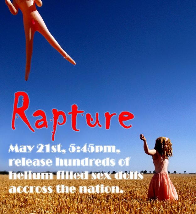 loon pond Rapture day, and what better way to rapture your way to hell