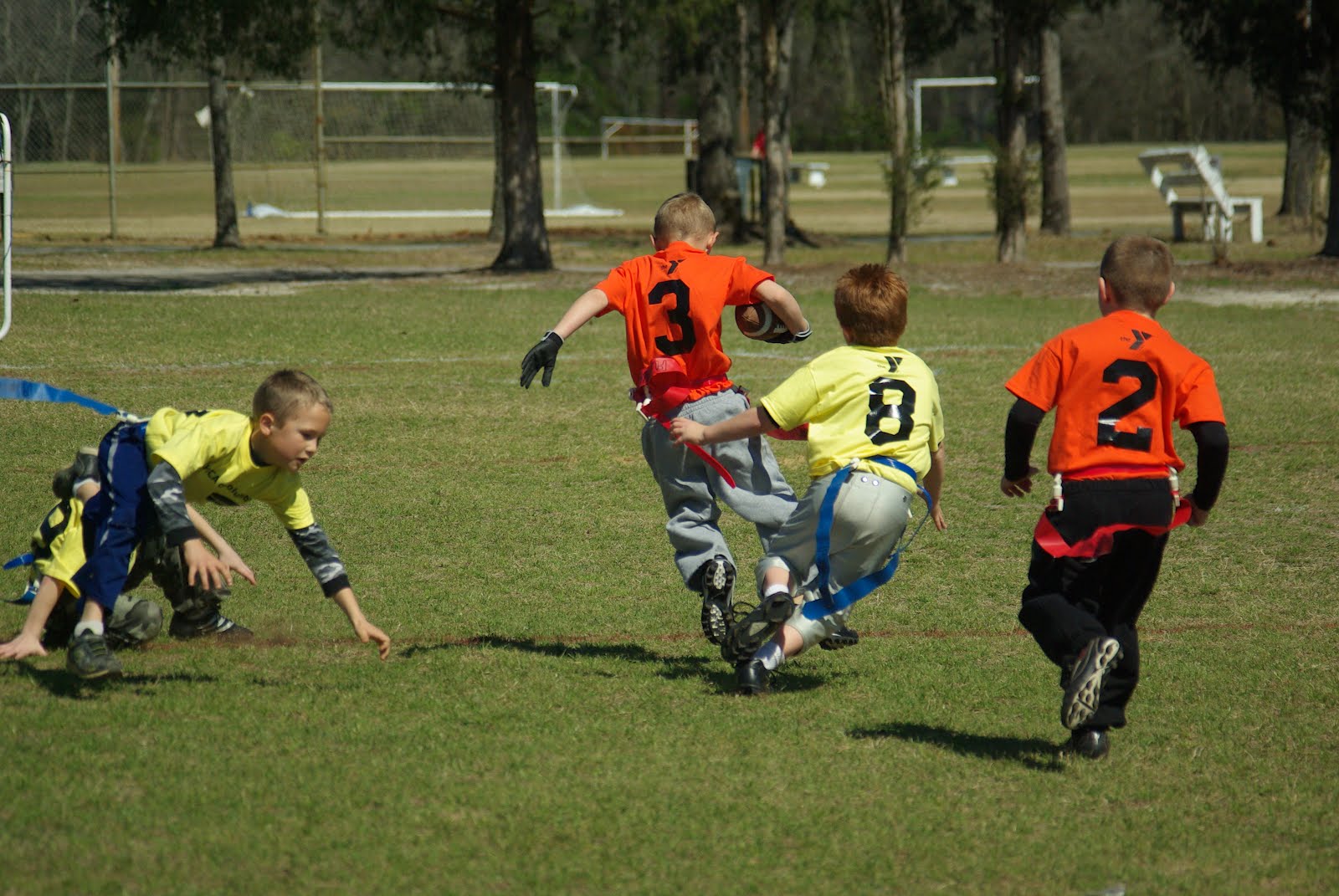 Fast Shutter THE CHIEFS AT YMCA FLAG FOOTBALL
