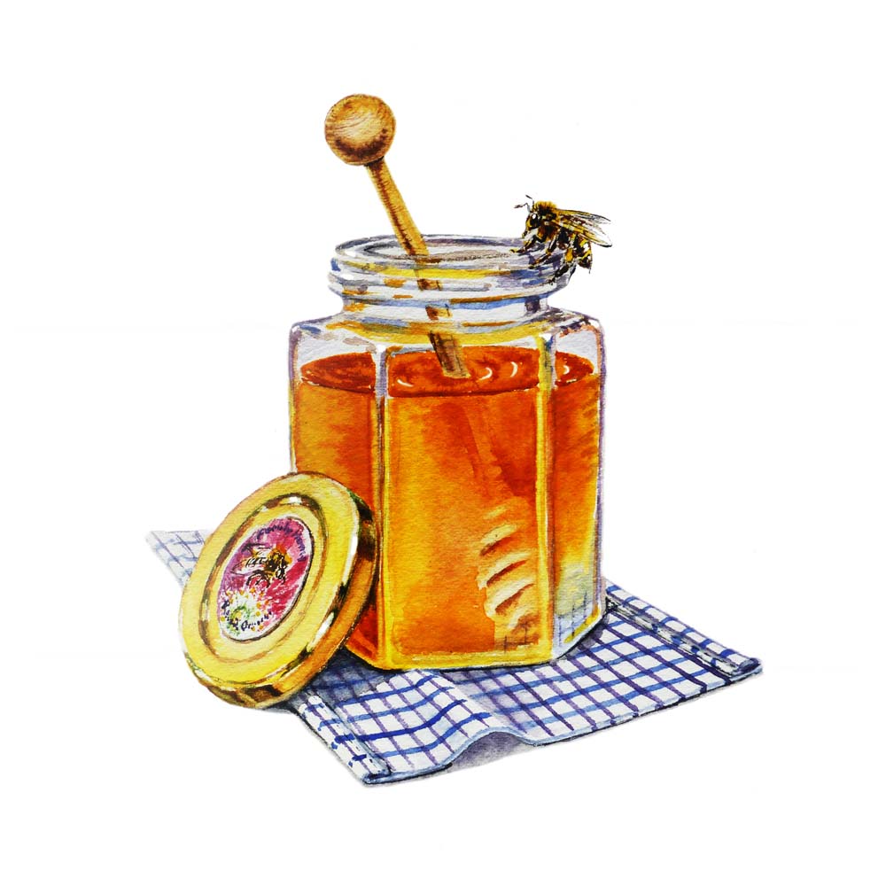 honey jar clipart - photo #41