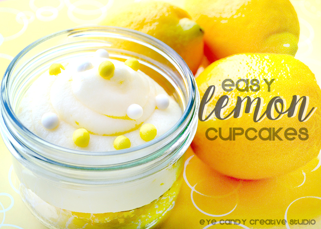 lemon frosting, lemon cupcakes, spring dessert, cupcake recipe