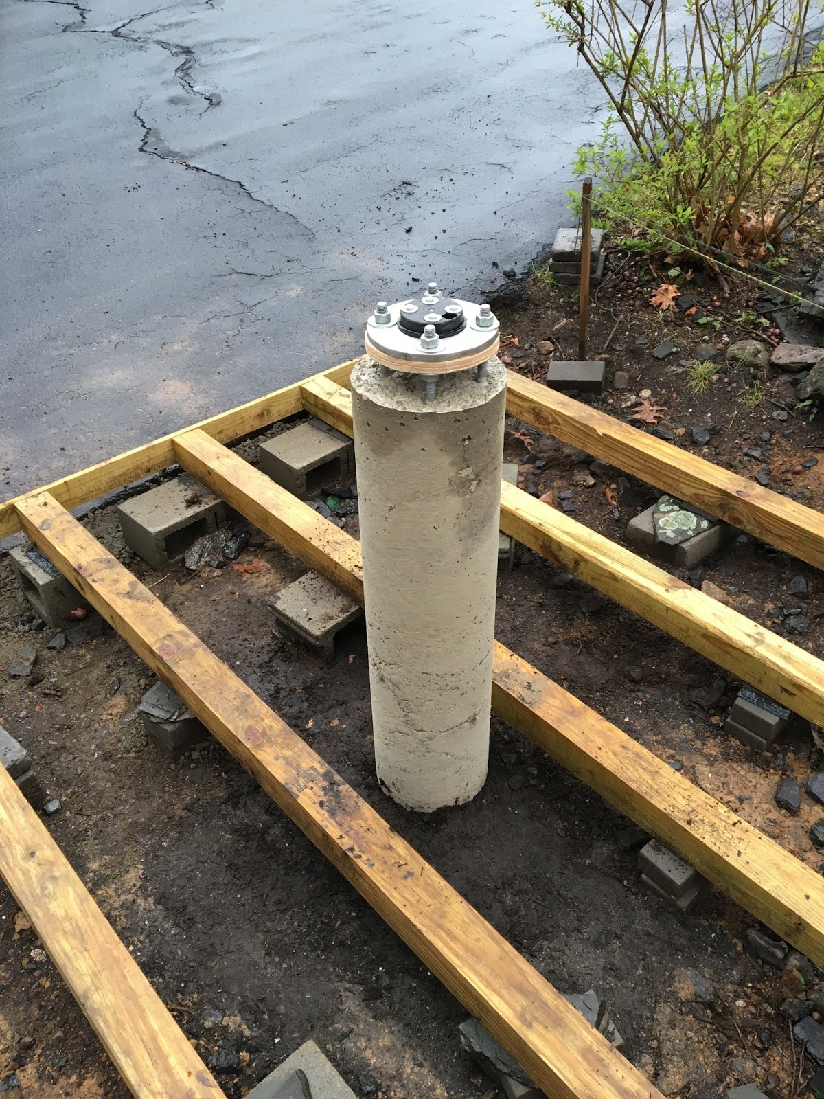 AstroQuest1 Building a Concrete Telescope Pier and Mount Adapter