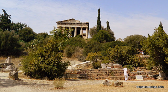 Atenas - Ágora Antiga, Templo de Héfesto ou Theseion