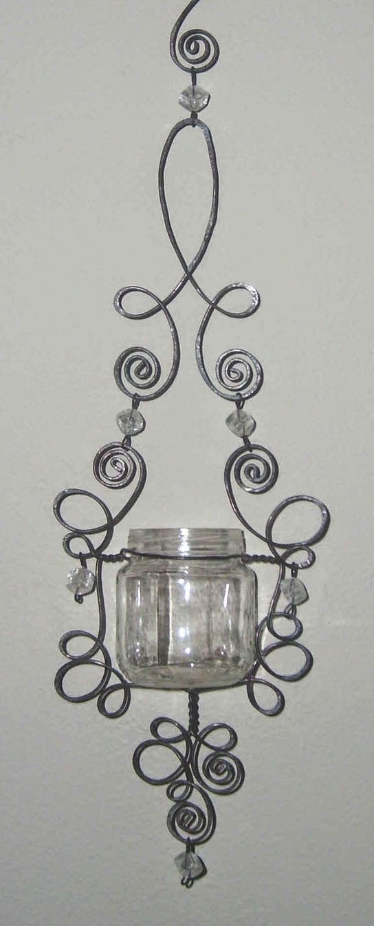 bricolage Week of Wire Candle Holders