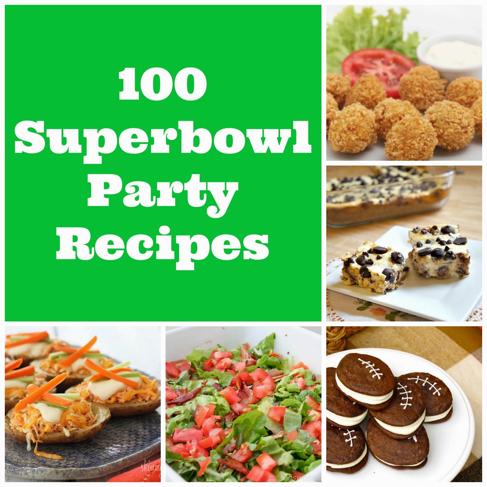 100 Super Bowl Party Recipe Ideas