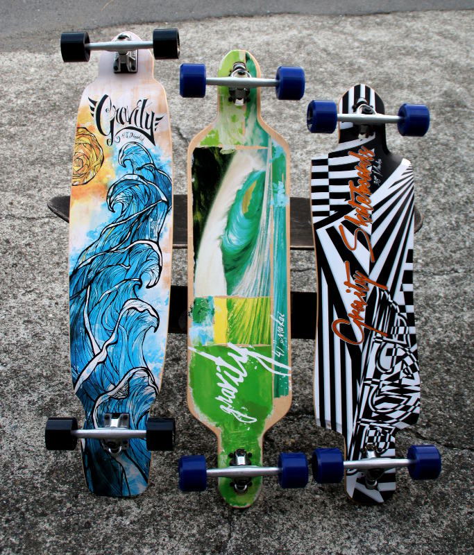 Gravity Skateboards クルージング サーフスケート フリーライド|ロンスケとオールドスクールスケートボード - My life is  good