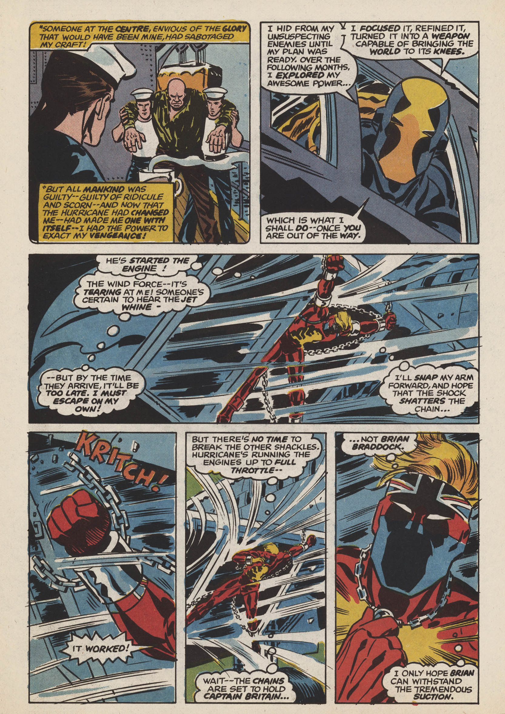 Read online Captain Britain (1976) comic -  Issue #7 - 5