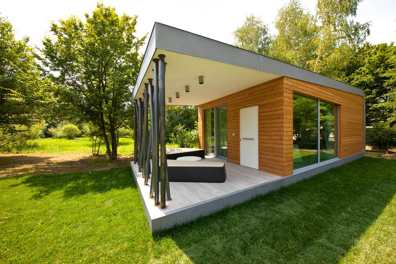 contemporary container home design