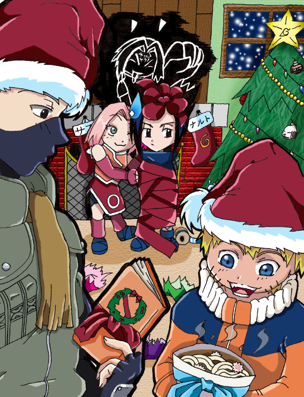 Christmas Greetings from Naruto | Anime Jokes Collection