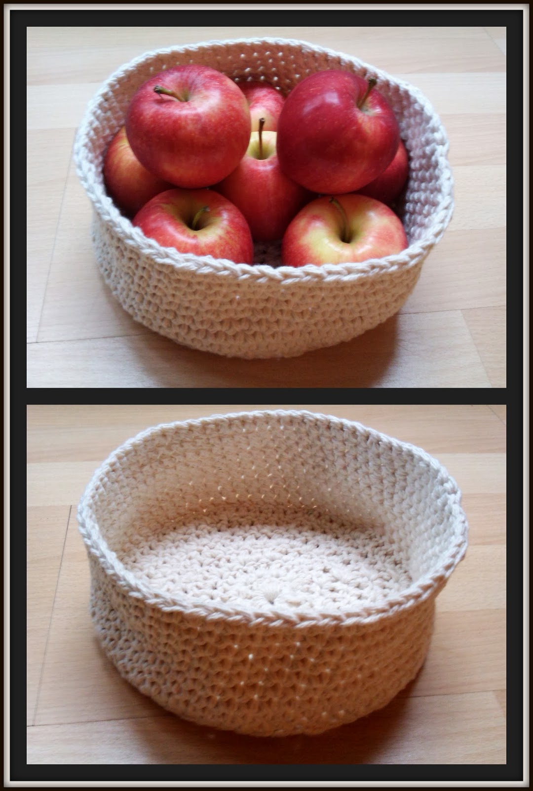 Double Treble Craft Adventures Crochet Harvest Basket Free Pattern