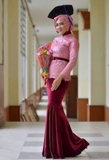 Kebaya Modern Muslim Untuk Wisuda Favorit Mahasiswi Kebaya Modern Muslim Untuk Wisuda Favorit Mahasiswi