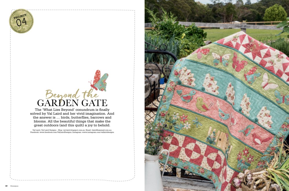 Val Laird Designs Journey of a Stitcher Beyond the Garden Gate