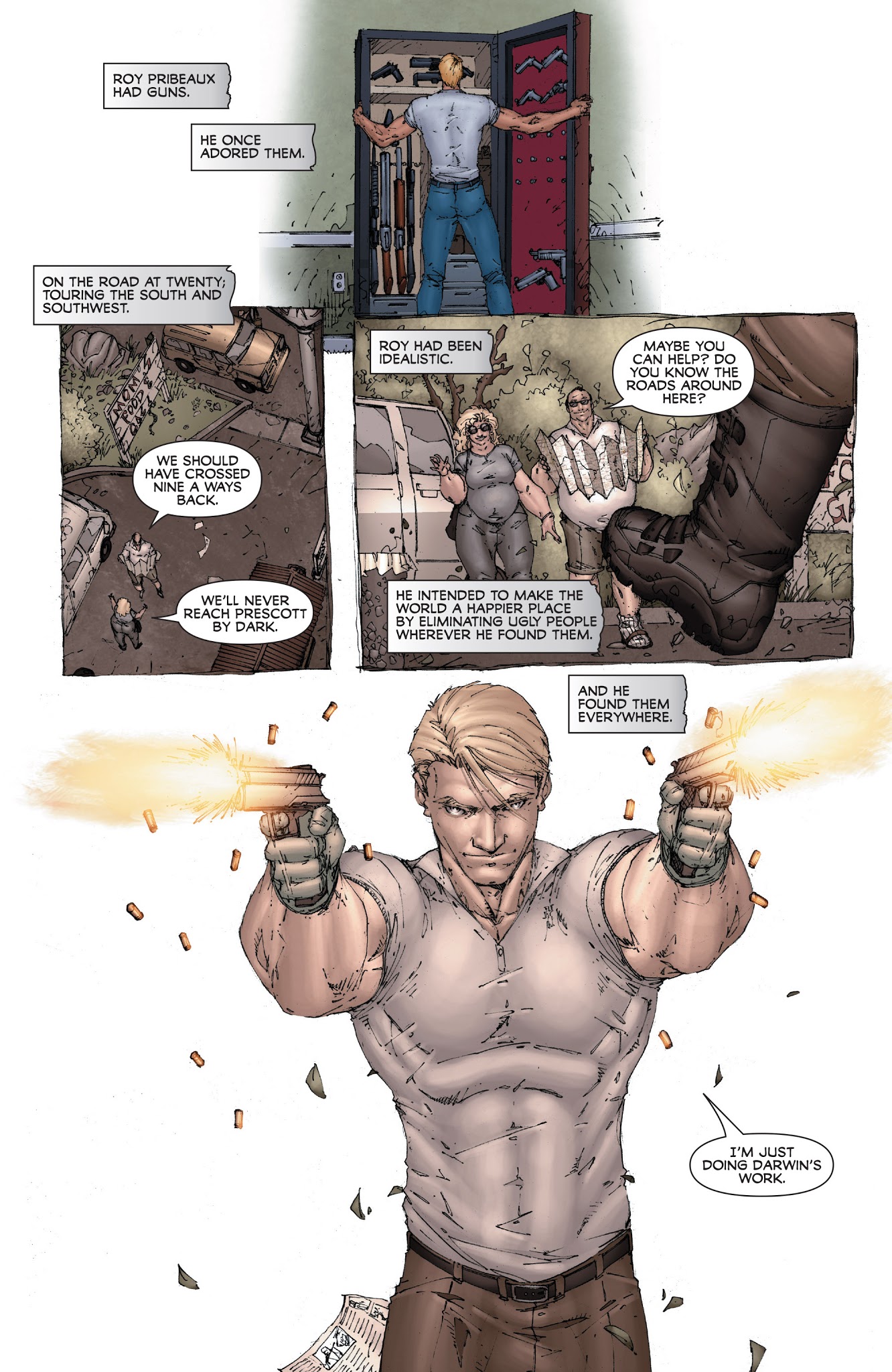 Read online Dean Koontz's Frankenstein: Prodigal Son (2008) comic -  Issue #5 - 14