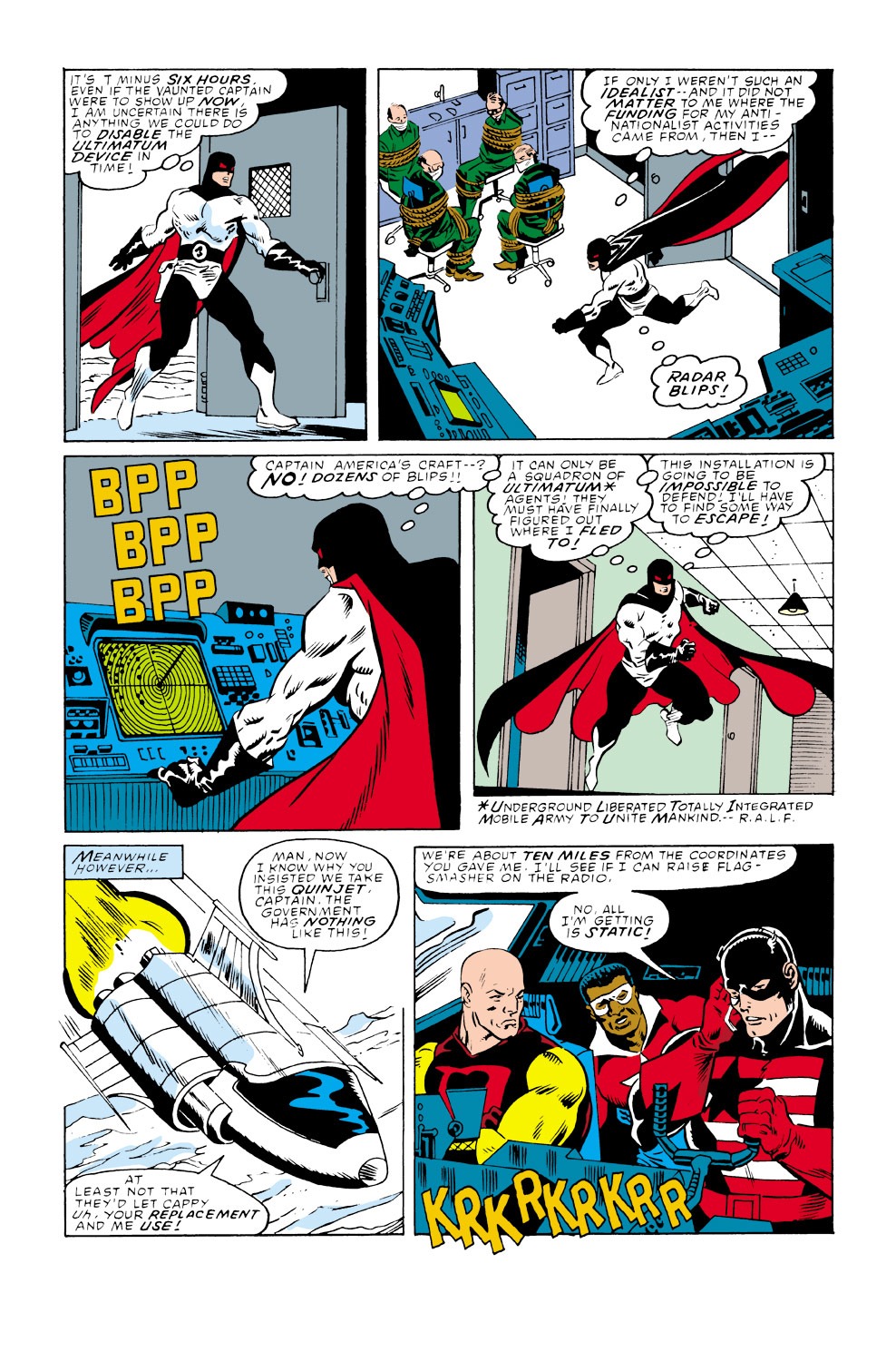 Captain America (1968) Issue #349 #281 - English 9
