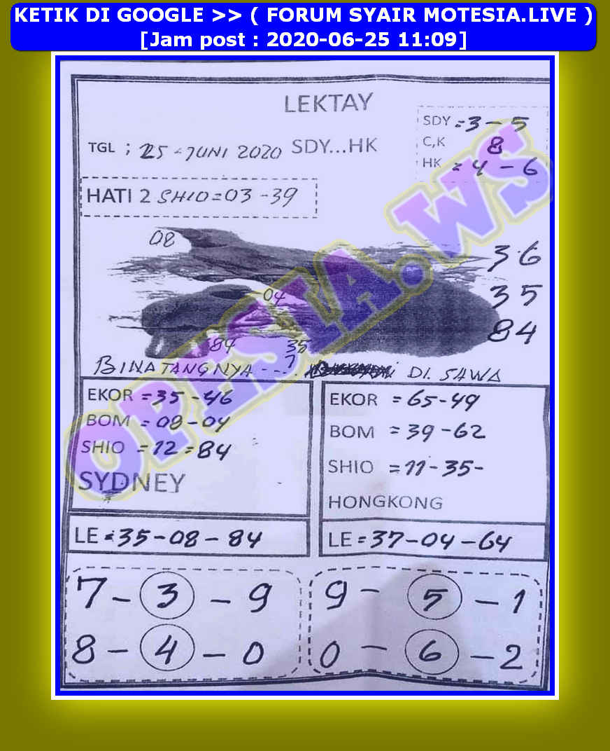 1 New Message Kode Syair Sydney 25 Juni 2020 Forum Syair Togel Hongkong Singapura Sydney 1 New Message Kode Syair Sydney 25 Juni 2020 Forum Syair Togel Hongkong Singapura Sydney