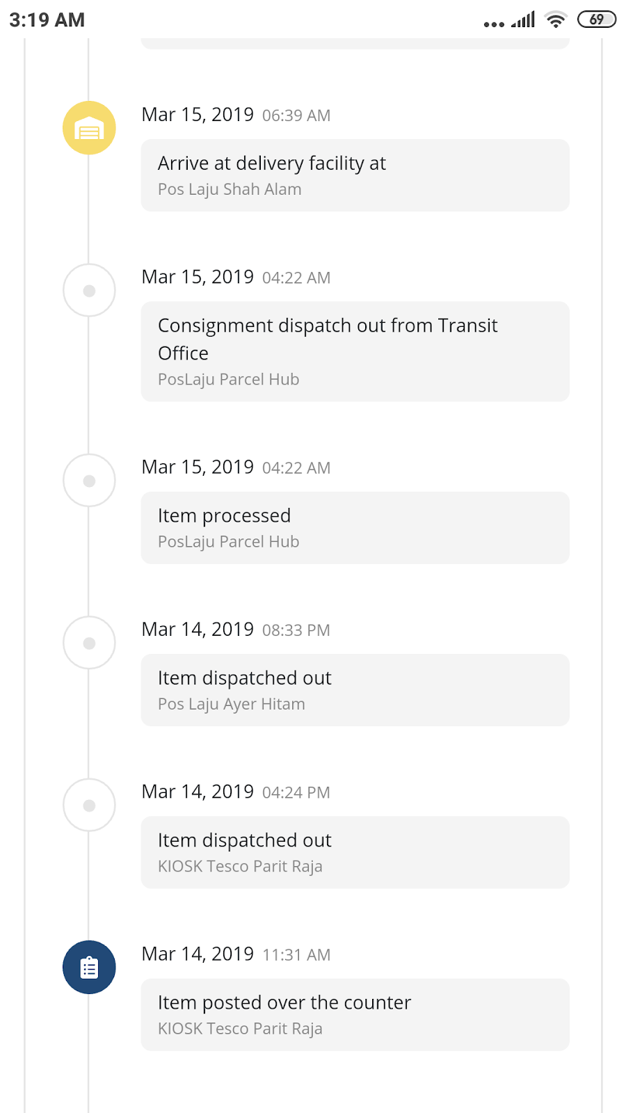 Gbaby Mix Blog Cara Tracking Nombor Pos Laju Cara Tracking Abx Express