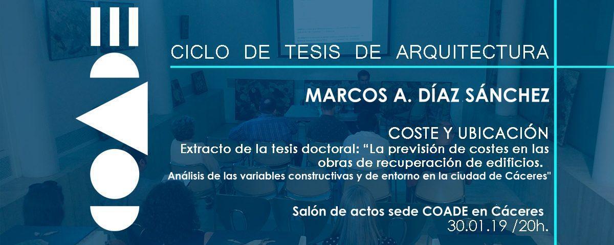 CICLO TESIS DE ARQUITECTURA EN EL COADE