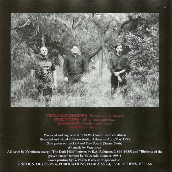 Underground Blasphemies Varathron Walpurgisnacht Unisound