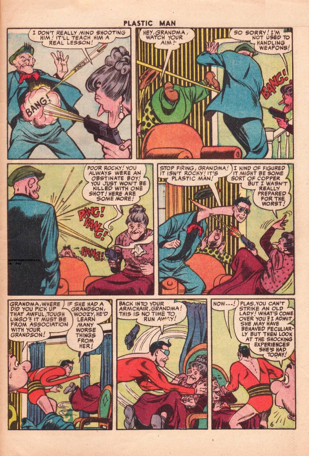 Read online Plastic Man (1943) comic -  Issue #47 - 32