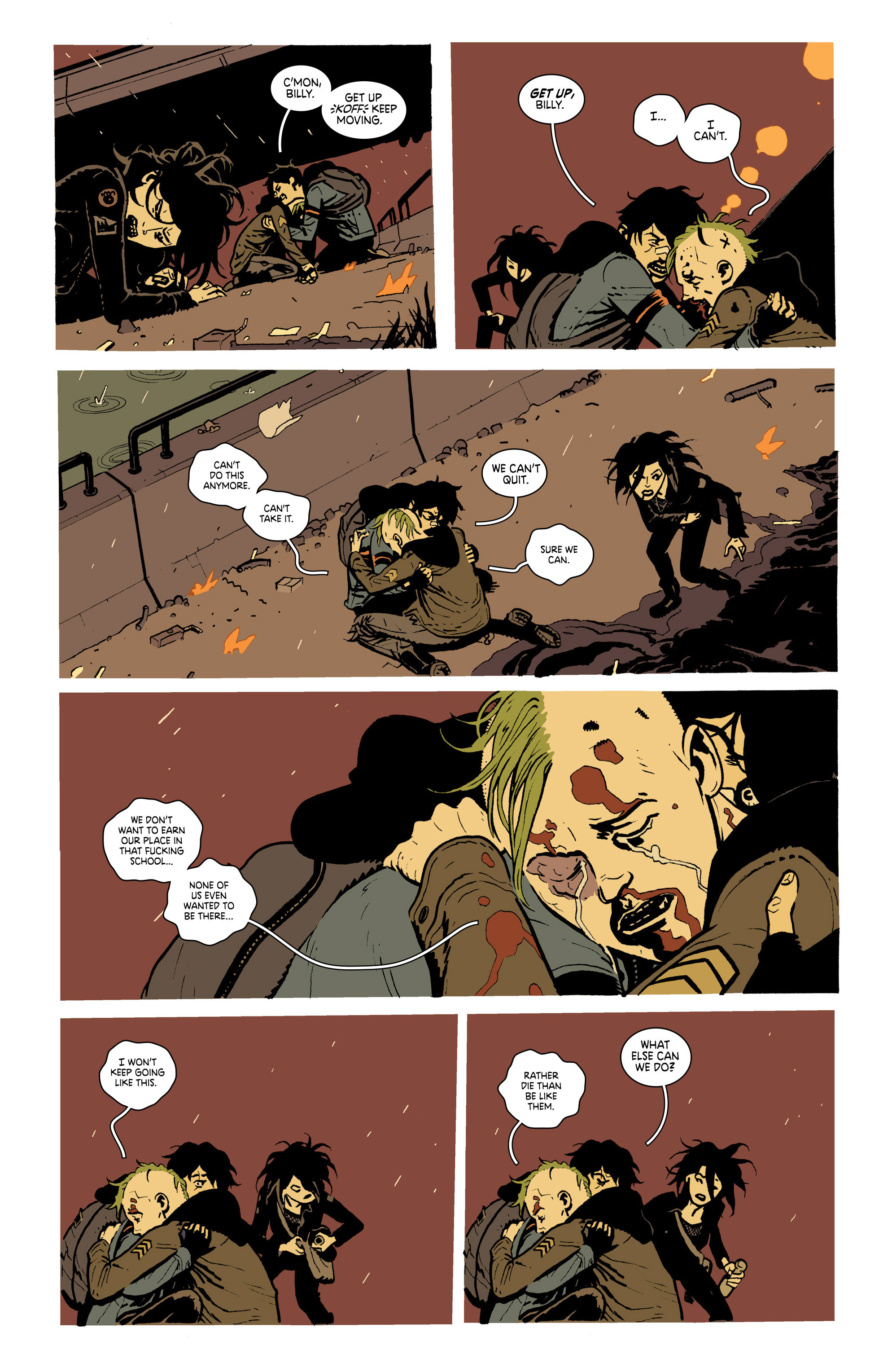Read online Deadly Class comic -  Issue #19 - 20