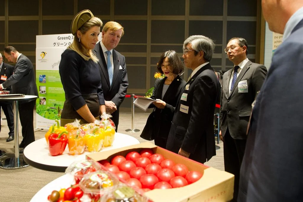 The Netherlands attend the Food Agribusiness conference at the Toranomon Hills Forum in Tokyo, Japan