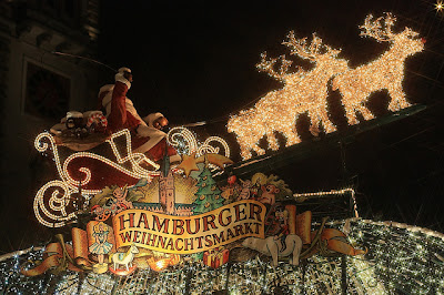 slitta Natale mercatini Amburgo