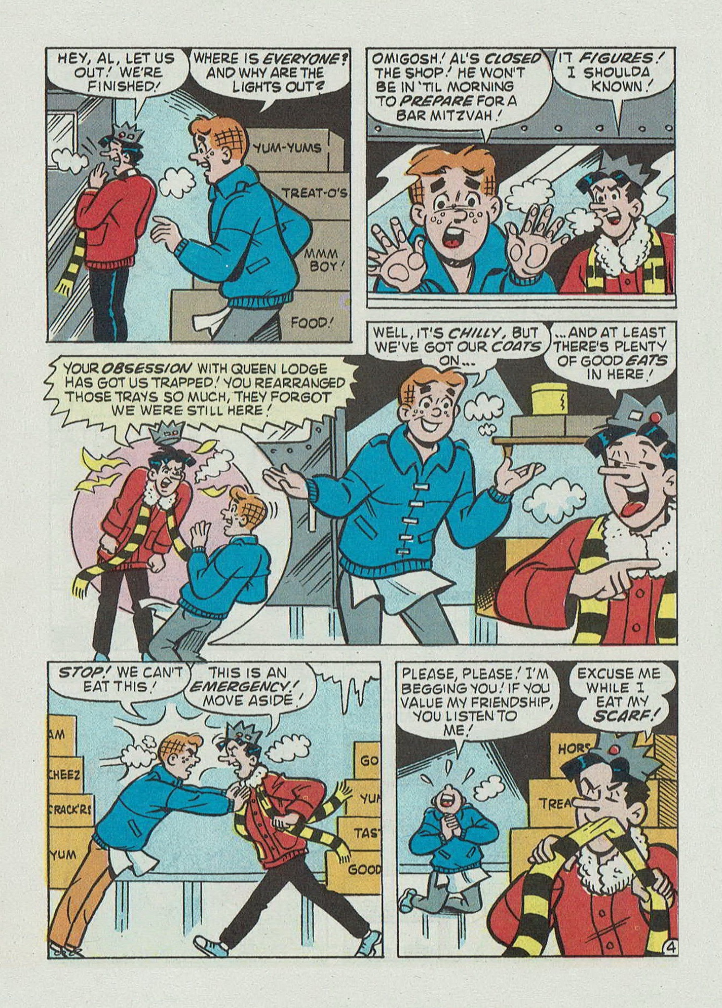 Read online Jughead Jones Comics Digest comic -  Issue #80 - 88